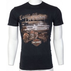 HARLEY DAVIDSON Mens T-Shirt FOUR RIVERS KENTUCKY